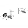 Pana motosapa RURIS 650/651KSD, pozitia 4, cod ps173f-6-4