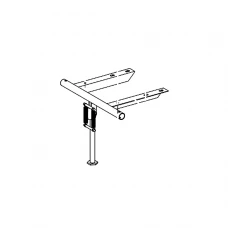 Picior sprijin motocultor RURIS 918, pozitia 1, cod ps918-1-1