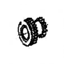 Pinion (23 dinti) motosapa RURIS 1001KSD, pozitia 41, cod ps1001ksd-3-41