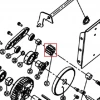 Pinion freza zapada RURIS Everest 1009, pozitia 37 pe plansa