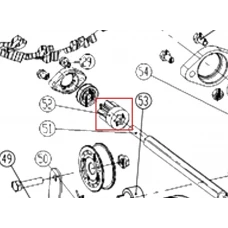 Pinion freza de zapada RURIS Retezat 620, plansa 3 pozitia 52, cod ps620-3-52