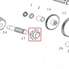 Pinion motosapa RURIS 701KS, pozitia 25 pe plansa