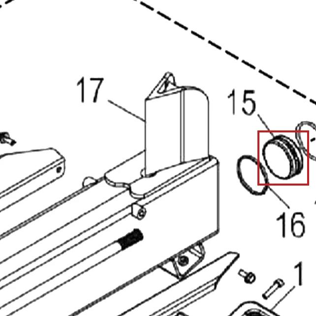 Piston RURIS DL600, pozitia 15