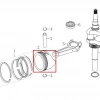 Piston RURIS DAC 777K motocositoare, pozitia 2 plansa 4 a motorului