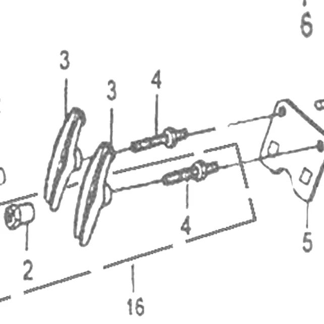 Piulita motor scarificator gazon RURIS RXH999, pozitia 1 plansa 12