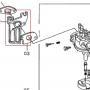 Placa generator curent RURIS R-Power GE 2500, pozitia 2, cod psrp2500-8-2