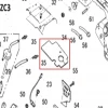 Placa izolator motoferastrau RURIS 142, pozitia 34 pe plansa