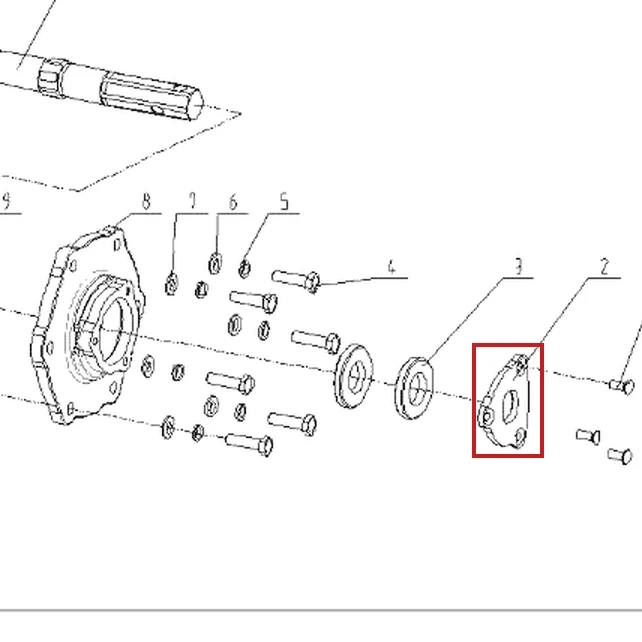 Protectie RURIS 731K motosapa, pozitia 2 plansa 2