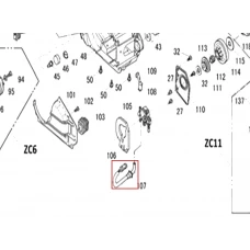 Racord motoferastrau RURIS 142, pozitia 107, cod ps141-1-107
