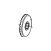 Roata dintata conica motosapa RURIS 650/651KSD, pozitia 11 pe plansa