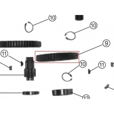 Roata dintata motoburghiu RURIS TT10, pozitia 9, cod pstt10-2-9