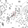 Roata lant motoferastrau RURIS 142, pozitia 114, cod ps141-1-114