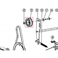 Rola intinzator freza zapada RURIS Parang 604, pozitia 51, cod ps604-3-51