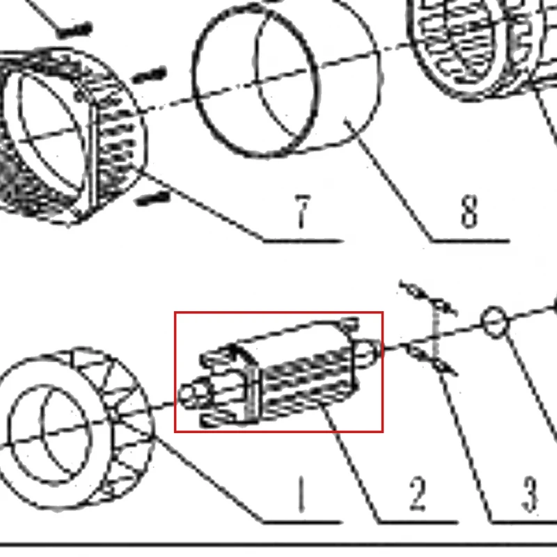 Rotor generator curent RURIS R-Power GE 5000, pozitia 2 pe plansa