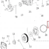 Rotor motoferastrau RURIS DAC 401S, pozitia 47 plansa 2