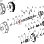 Rulment 6202 motosapa RURIS 1001KSD, pozitia 47, cod ps1001ksd-3-47