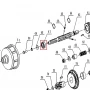 Rulment 6202 motosapa RURIS 1300KS, pozitia 47, cod ps1300ks-3-47