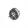 Rulment 6202 motosapa RURIS 650/651KSD, pozitia 35, cod ps650ksd-6-35