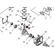 Rulment ace atomizor RURIS A103, piesa atomizor, plansa 1 pozitia 26, cod psa103-1-26