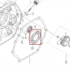 Rulment RURIS RXD 1700 masina defrisat, pozitia 10 plansa 11