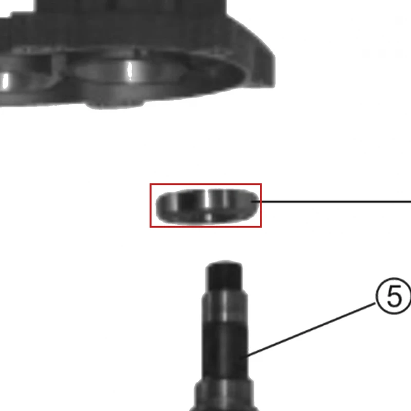 Rulment motoburghiu RURIS TT10, pozitia 4 pe plansa