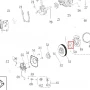 Saiba motoferastrau RURIS DAC 401S, plansa 2 pozitia 50, cod ps401s-2-50