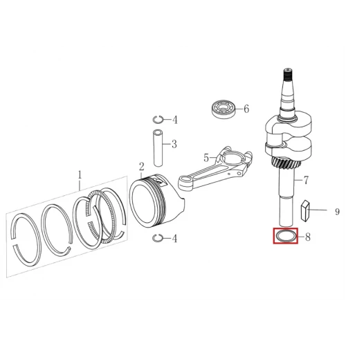 Saiba RURIS DAC 777K motocositoare, motor Loncin 4 timpi, cod ps777k-4-8
