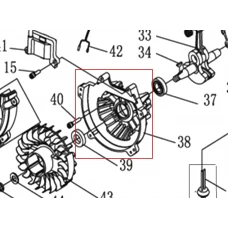 Semicarter motoburghiu RURIS TT14, pozitia 38, cod pstt14-1-38