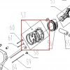 Set segmenti motosapa RURIS 701KS, pozitia 57 pe plansa
