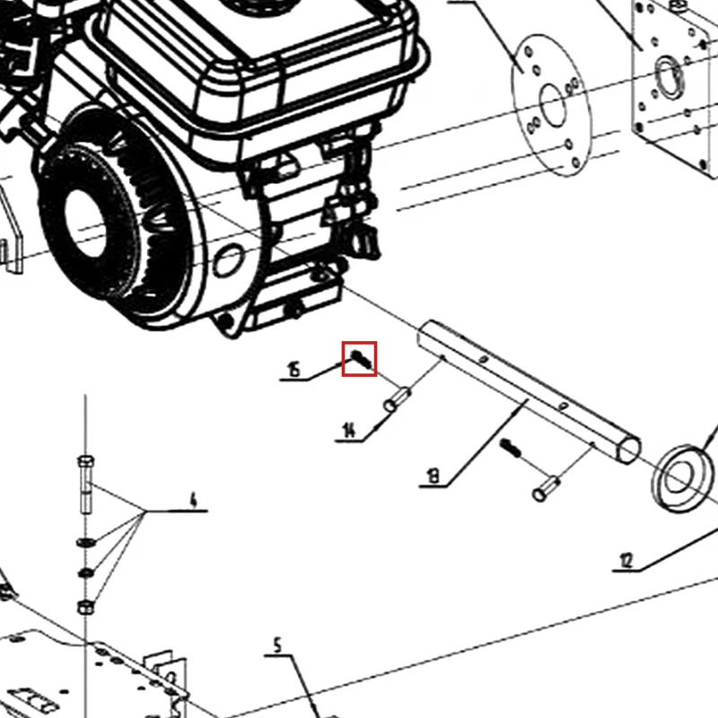 Siguranta 2x9x38 motocultor RURIS 918, pozitia 15 pe plansa