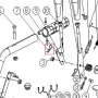 Siguranta bolt freza zapada RURIS Himalaya 602, pozitia 7, cod ps602-4-07