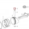Siguranta bolt RURIS DAC 777K motocositoare, pozitia 4 plansa 4 a motorului