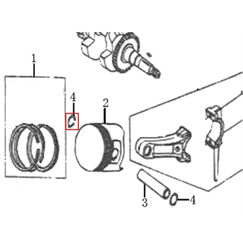 Siguranta bolt motor scarificator gazon RURIS RXH999, plansa 11 pozitia 4, cod psrxh999-11-4