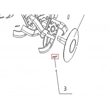 Siguranta motosapa RURIS 1001KSD, pozitia 3, cod ps1001ksd-8-3