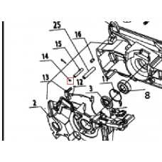 Siguranta motoferastrau DAC 456/506, pozitia A14, cod ps455-a14