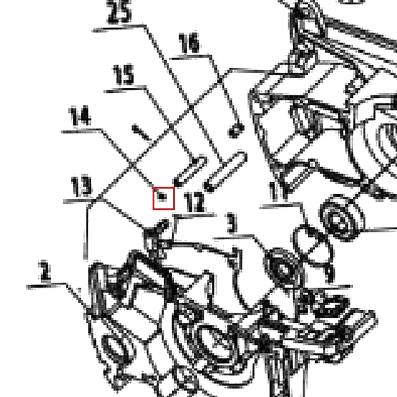 Siguranta motoferastrau DAC 456/506, pozitia A14 pe plansa