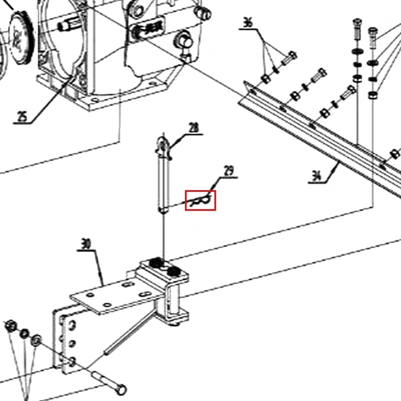 Siguranta s3.5 motocultor RURIS 918, pozitia 29 pe plansa