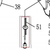 Sistem alimentare motoburghiu RURIS TT14, pozitia 51 pe plansa