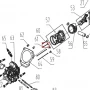 Supapa admisie motor motocultor RURIS 731K, pozitia 61, cod ps731k-3-61