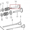 Supapa evacuare motor scarificator gazon RURIS RXH999, pozitia 14 plansa 12