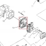 Suport filtru aer motoburghiu RURIS TT10, pozitia 73, cod pstt10-1-73