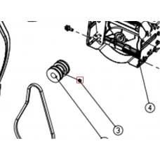 Surub blocare M8x8 freza zapada RURIS Parang 604, pozitia 3, cod ps604-1-03