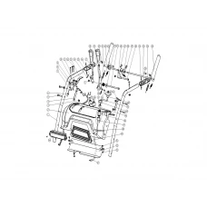 Surub M5x30 freza zapada RURIS Everest 603, pozitia 11, cod ps603-4-11