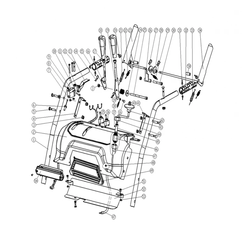 Surub M5x30 freza zapada RURIS Everest 603, pozitia 11 pe plansa