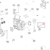 Surub M5x30 motoferastrau RURIS DAC 401S, pozitia 28 plansa 2