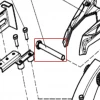 Surub M6x150 motosapa RURIS 650/651KSD, pozitia 13 pe plansa