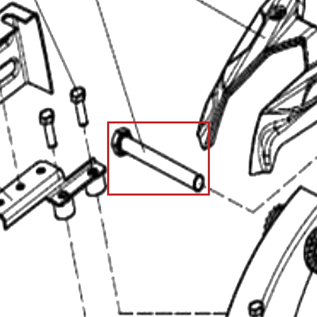 Surub M6x150 motosapa RURIS 650/651KSD, pozitia 13 pe plansa