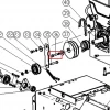 Surub M8x35 RURIS Everest 603 freza zapada, pozitia 36 plansa 3
