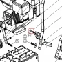 Surub M8x45 freza zapada RURIS Himalaya 602, pozitia 37, cod ps602-3-37