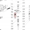 Surub special RURIS DAC 777K motocositoare, pozitia 96 plansa 4 a masinii